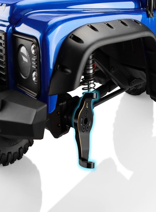 GLOBACT قطع غيار سيارات الزحف TRX4 TRX6 RC من النحاس الأصفر GLOBACT ذات الوزن الثقيل، قطع غيار ترقية (قطعتان) - Image 4